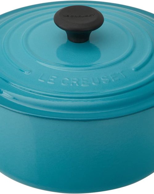 Le Creuse Signature Enameled Cast-Iron Round French Oven cover